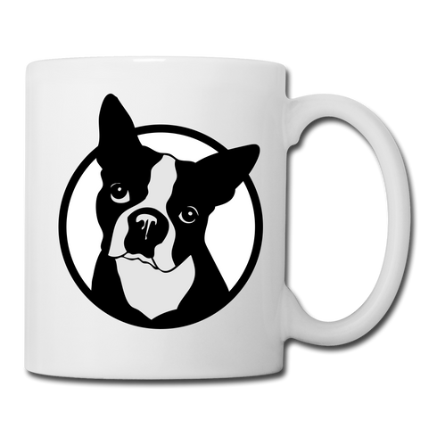 Boston Terrier Coffee/Tea Mug - white